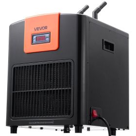 Aquarium Chiller 110 Gallon, 1/3 HP Water Chiller for Hydroponics, Fast Cooling for Fish Tank,Axolotl,Coral Reef,Quiet Refrigeration Compressor